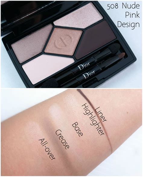 dior three coloe eyeshadow canvas swatches|Dior 5 Couleurs Eyeshadow Palettes Review + Swatches.